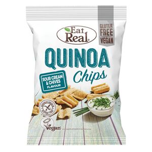 Eat Real Chipsy Quinoa, smotana a pažítka 80 g